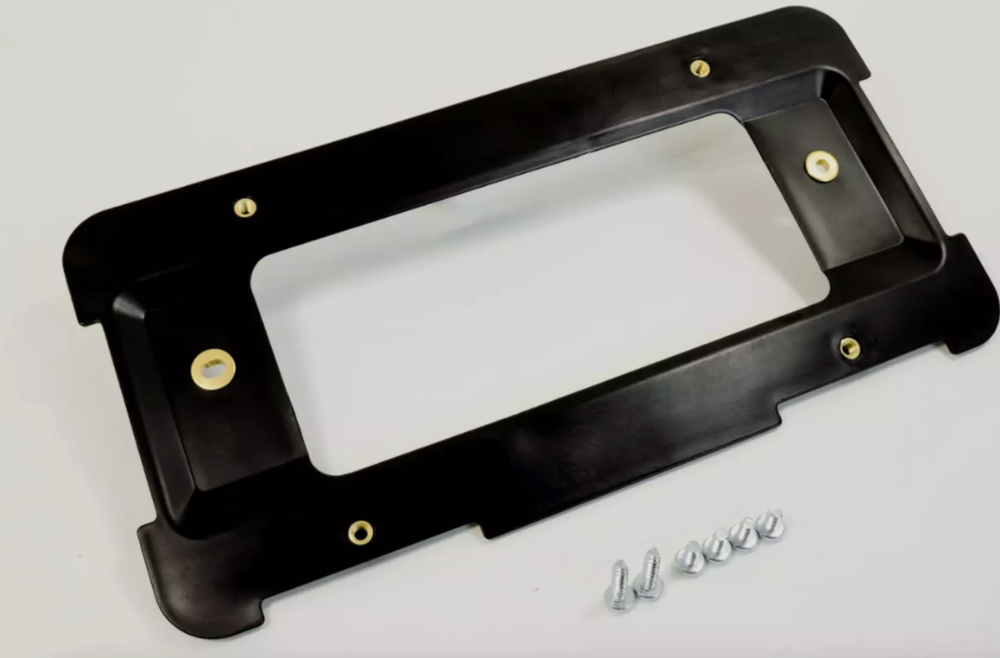 02-23 New Rear License Plate Tag Holder Mounting Bracket MINI COOPER + Screws