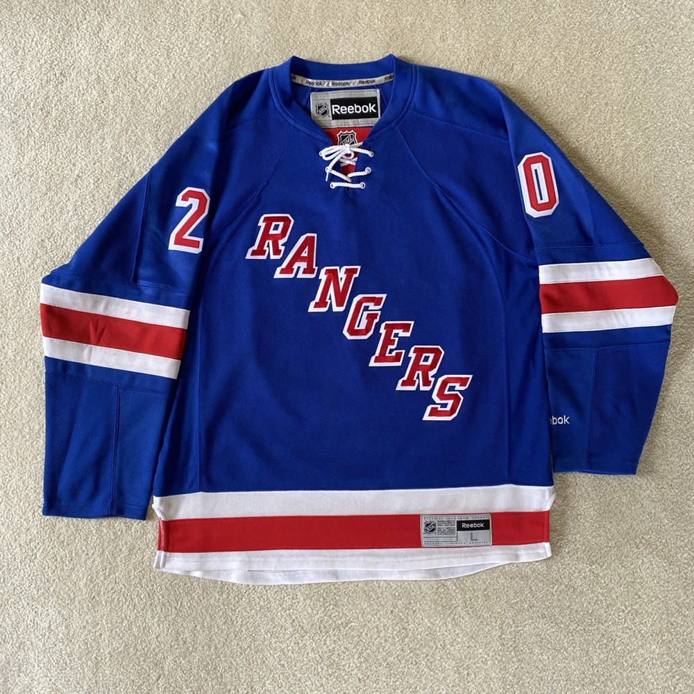 Rangers NHL Kreider 20 Reebok Official Licensed Jersey Men’s Size L