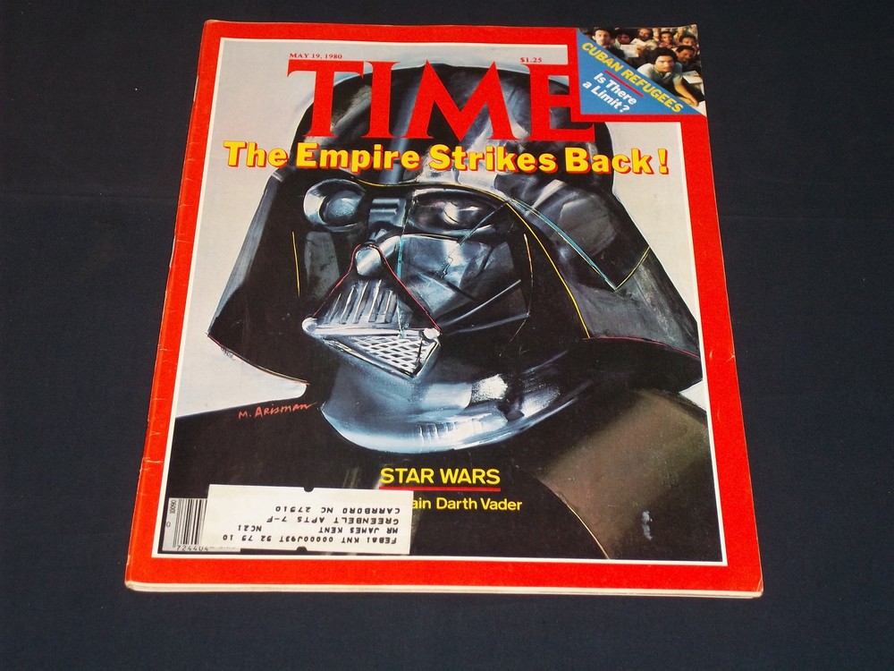 1980 MAY 19 TIME MAGAZINE - THE EMPIRE STRIKES BACK FRONT COVER - H 6390