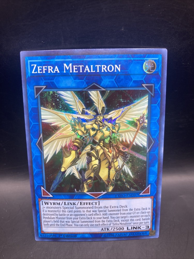 Zefra Metaltron EXFO-EN097 1st Edition Extreme Force Ultra Rare