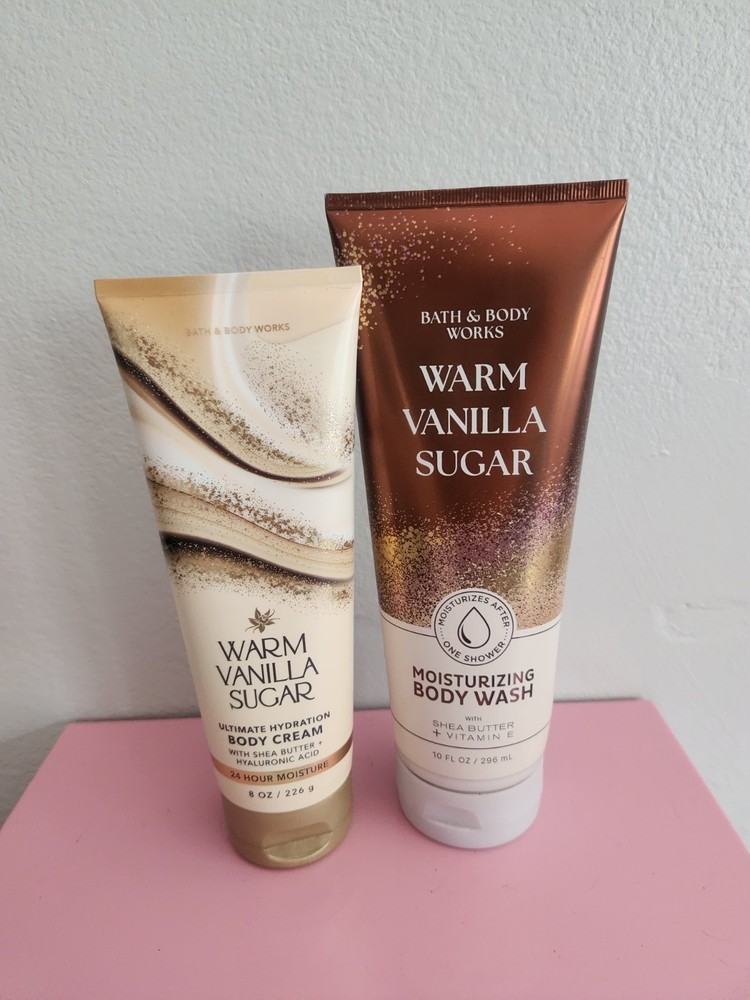 Warm Vanilla Sugar Moisturizing Body Wash & Cream by Bath & Body Works