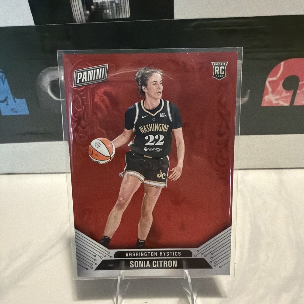 2025 Panini Cyber Monday Sonia Citron Washington Mystics Red Drip 23/75-image