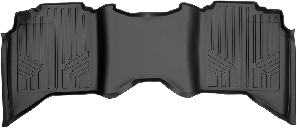 MAXLINER Floor Mats 2Nd Row Liner Black Compatible with 2009-2022 Ram 1500-2010-