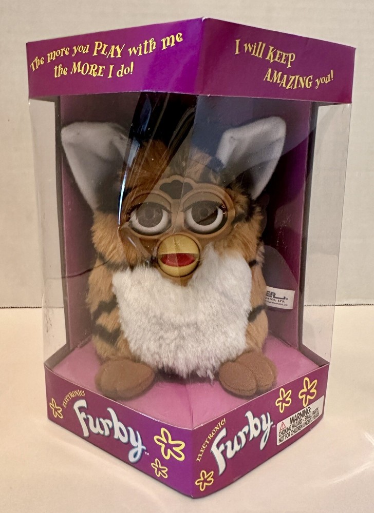 VINTAGE 1998 FURBY MODEL 70-800 TIGER STRIPE/BENGAL NEW SEALED
