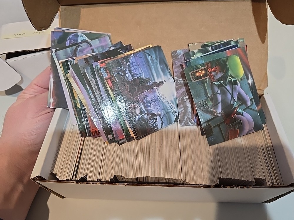 500ct Overstuffed Fantasy Themed Trading Card Collection Box  