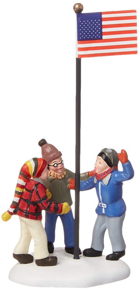 A Christmas Story Village Triple Dog Dare, 4.375 Inch, Multicolor
