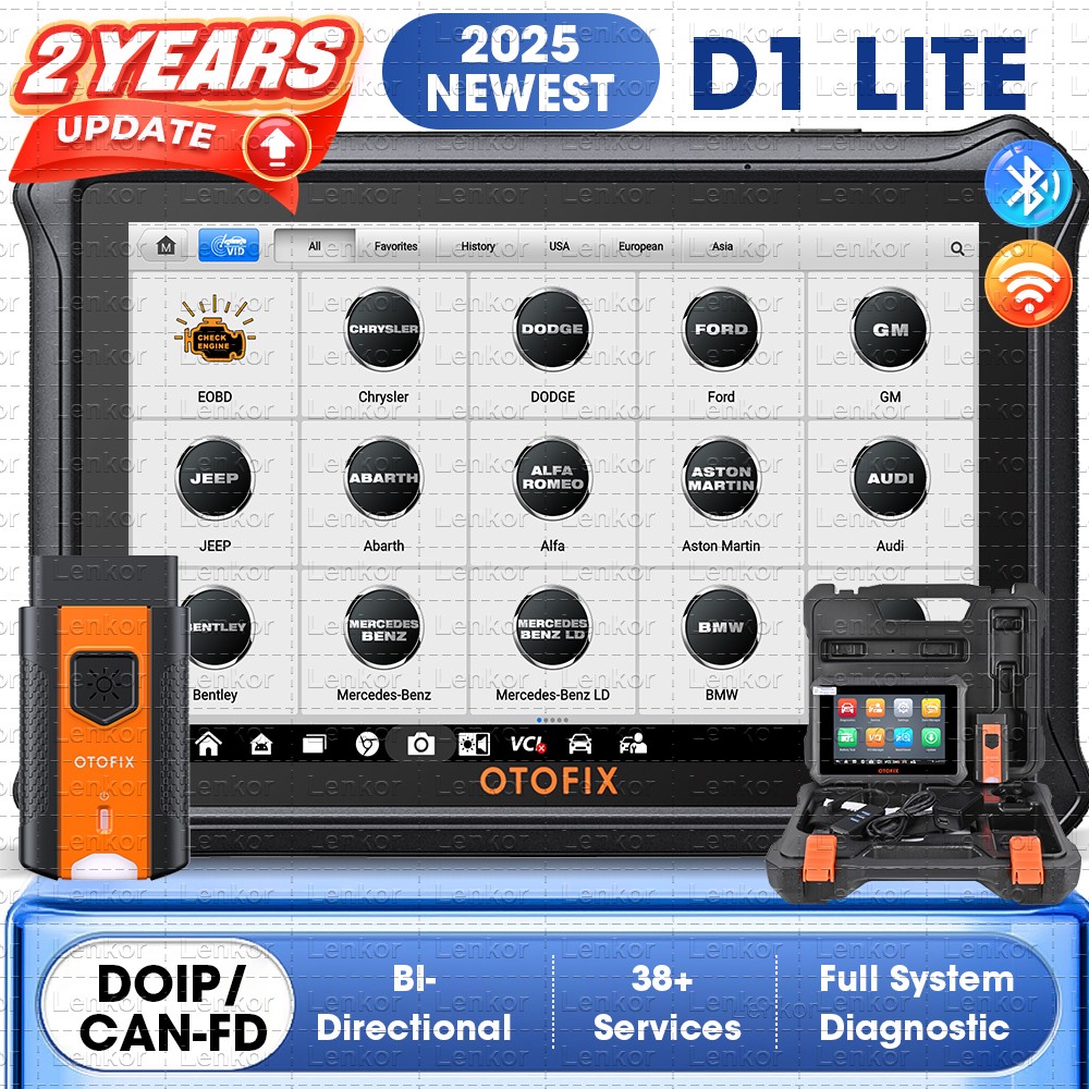 2025 OTOFIX D1 Lite Car Bidirectional Scanner Auto Full System Diagnostic Tool