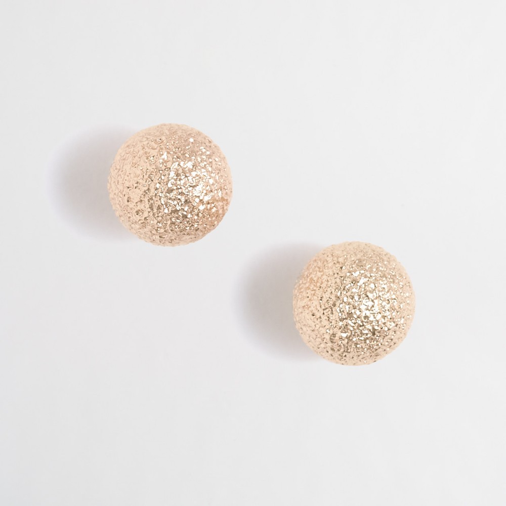 J.Crew Pinball Gold Stud Earrings for Women NWT Style 03044 22.50