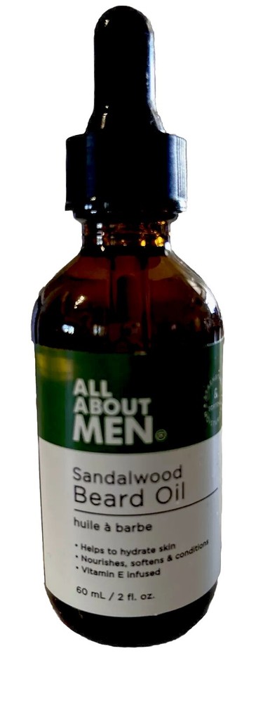 All About Men -Sandalwood Beard Oil - 2 Fl. Oz.