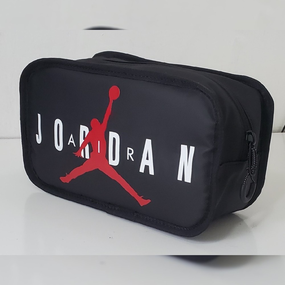 NIKE AIR JORDAN TRAVEL DOPP KIT CLUTCH BAG TOILETRIES BAG MEN'S W/ ZIP POCKET