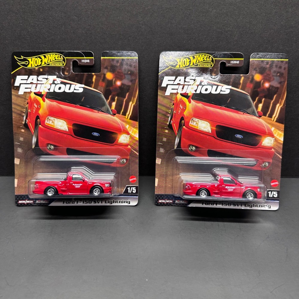 Hot Wheels Premium Fast And Furious F-150 SVT Lightning 2-Pack