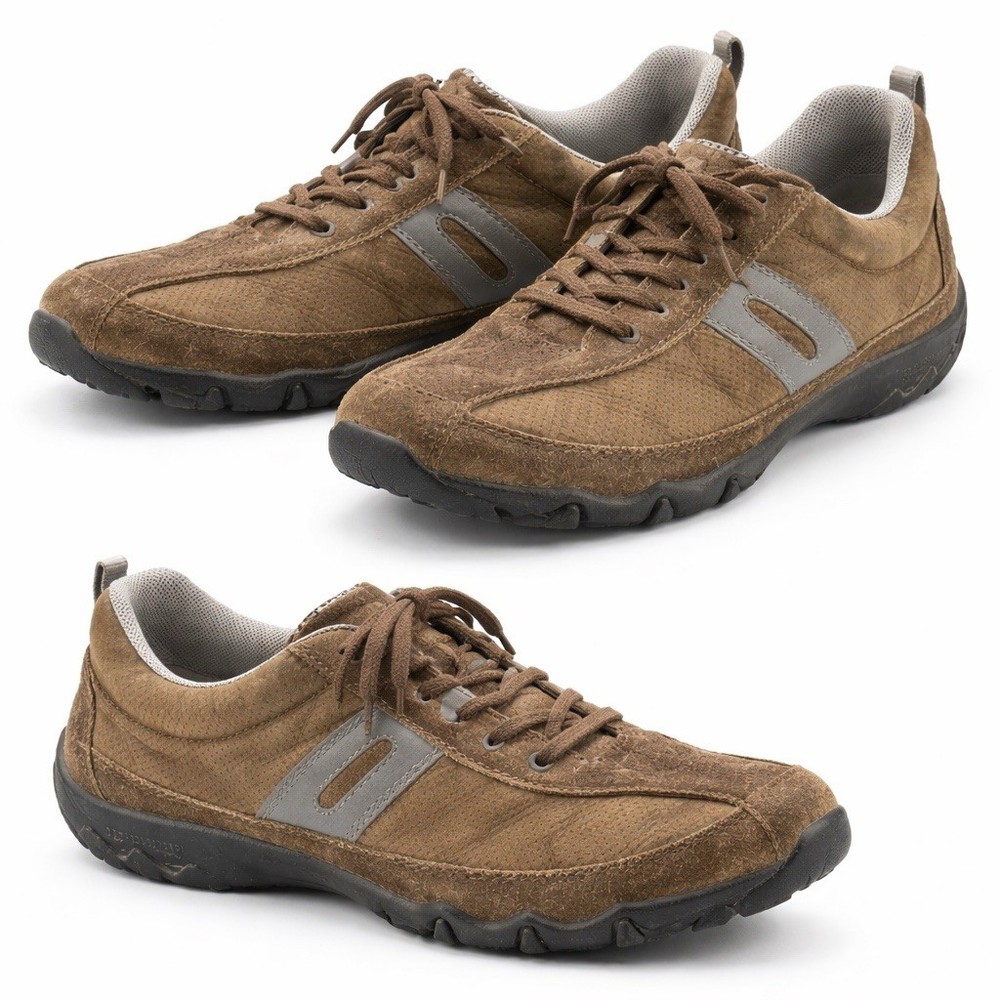 Hotter Leanne II Women’s US 6 Brown Suede Nubuck Comfort Walking Shoes