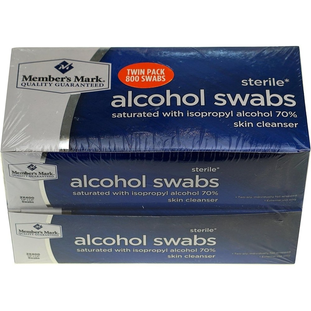 Members Mark Alcohol Swabs (800 Count)