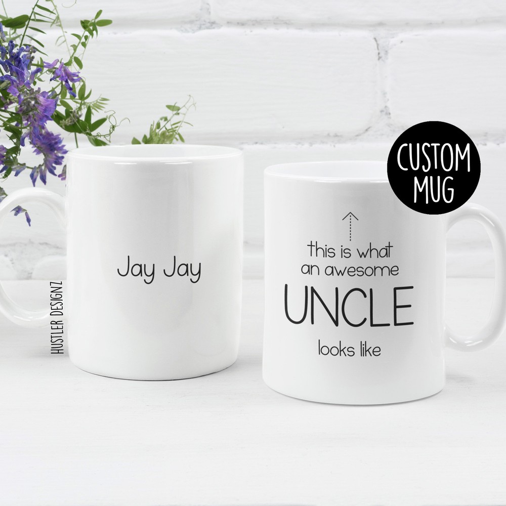 This Is What An Awesome Uncle Looks Like Personalized Mug Uncle Gift Uncle Mug
