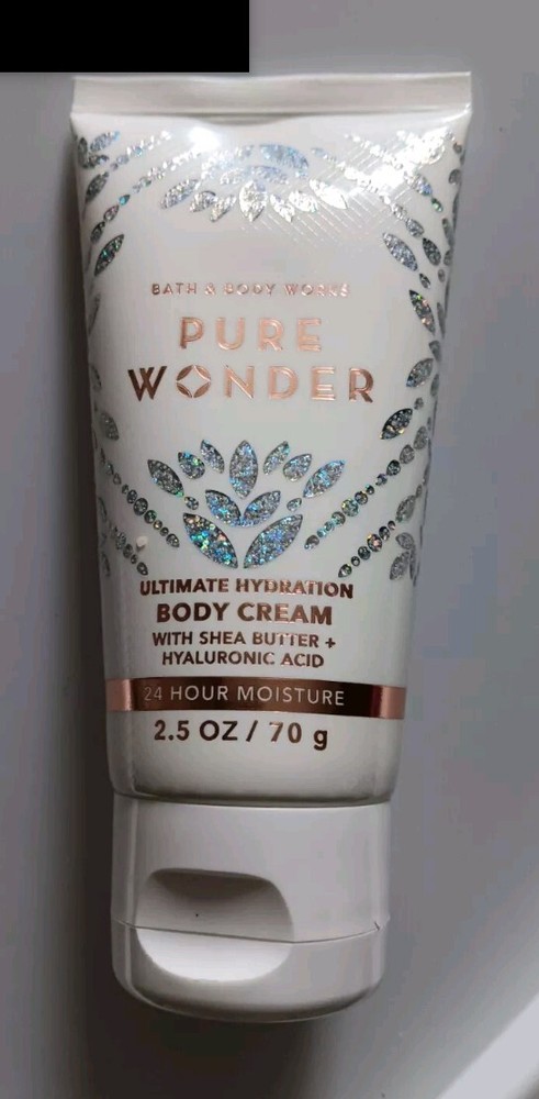 Bath & Body Works Pure Wonder Hydrating Body Cream 8 oz for Soft Skin