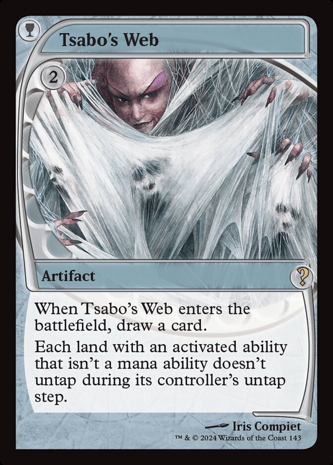 MTG Magic the Gathering Tsabo's Web (143/390) Mystery Booster 2 LP