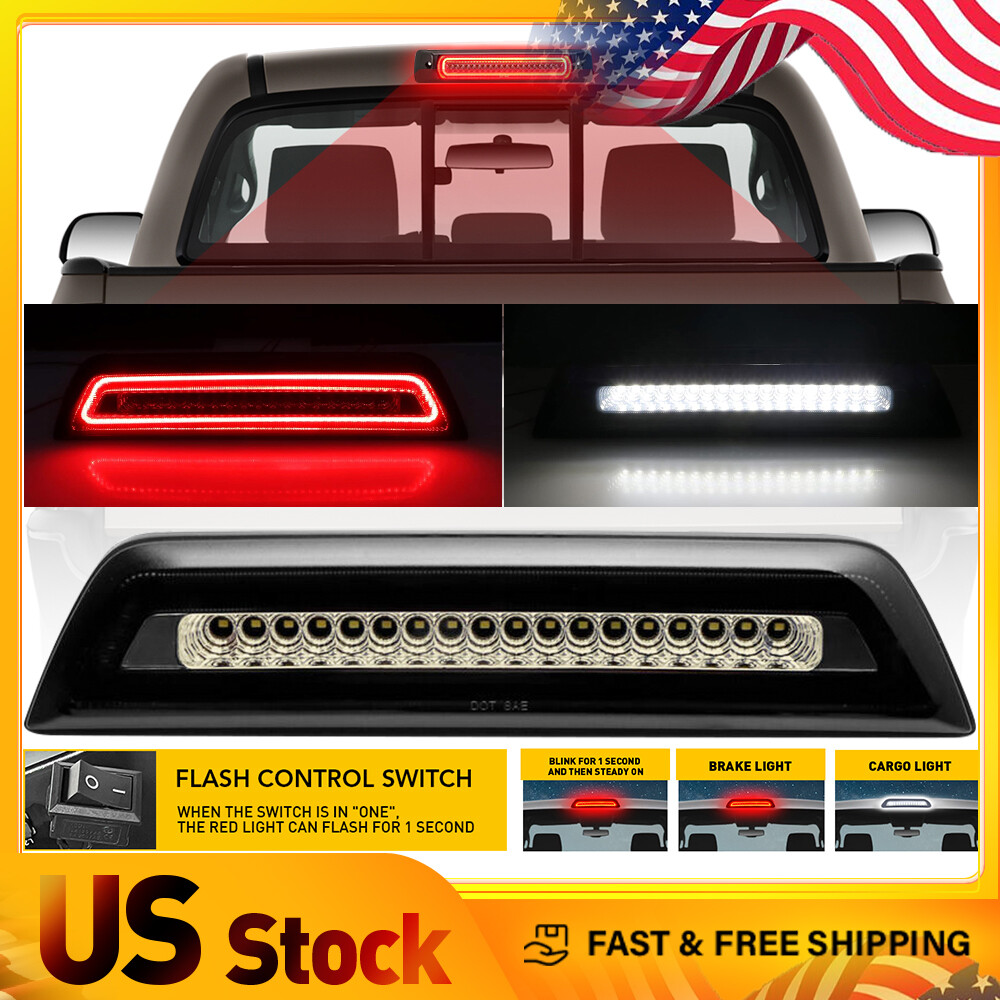 Smoked LED 3rd Brake Light for 2016-2023 Toyota Tacoma