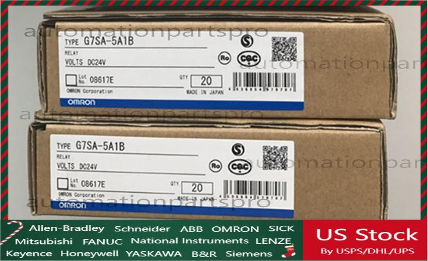 20PC/box Omron G7SA-5A1B G7SA5A1B Safety Relay New  US Free TAX