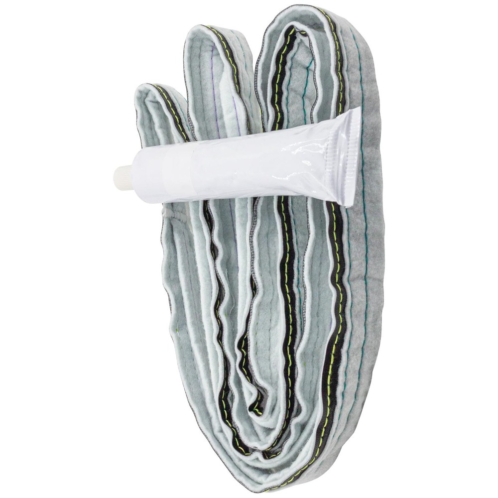 Improved W10612022 Dryer Rear Drum Felt Seal Replacement - Compatible with Wh...