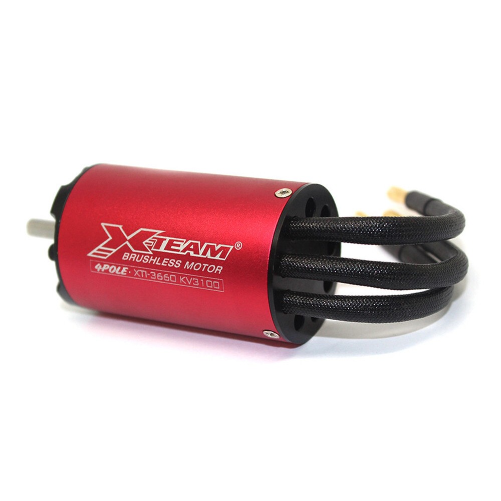 4 Poles XTB3660 120A 5.0mm Brushless Motor 2000-3800KV For 650-850mm RC Boat