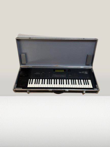 Roland XP-60 61-Key Synthesizer Workstation with Case Used Working from Japan
