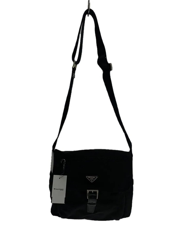 RARE PRADA PRADA Shoulder Bag Nylon BLK BT8994