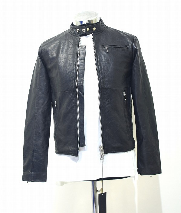 Eins Reproduct Special Single Layer Leather Biker Jacket