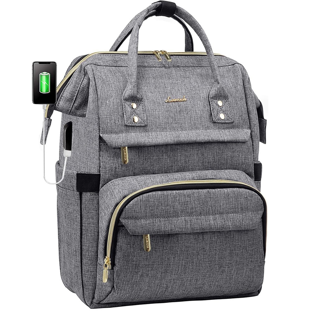 Stylish 15.6 Inch Laptop Backpack for Women – Perfect Work Bag for Teachers & Nurses