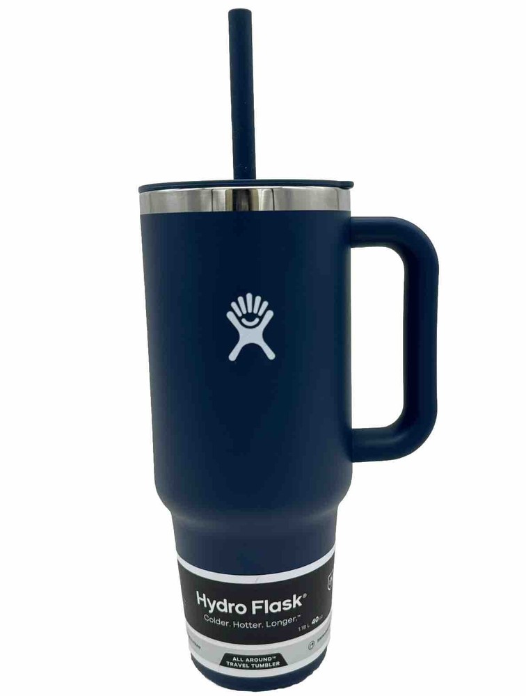 Hydro Flask 40oz Insulated Travel Tumbler in Indigo - New