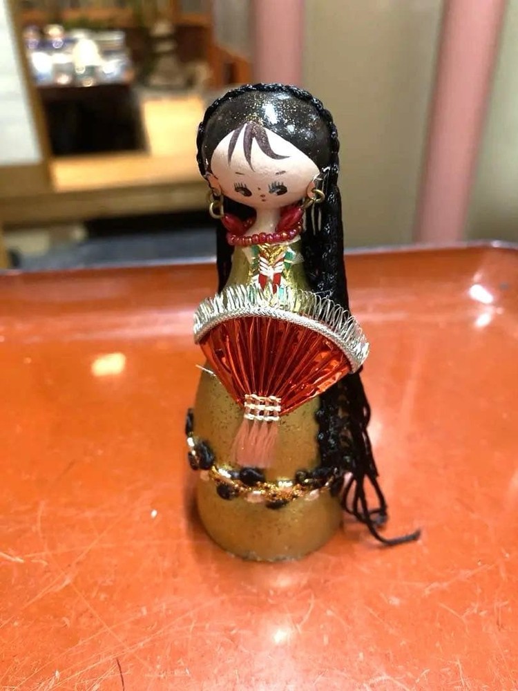 Senshukai Kokeshi Doll 1970 Expo World Entertainment New in Original Bag