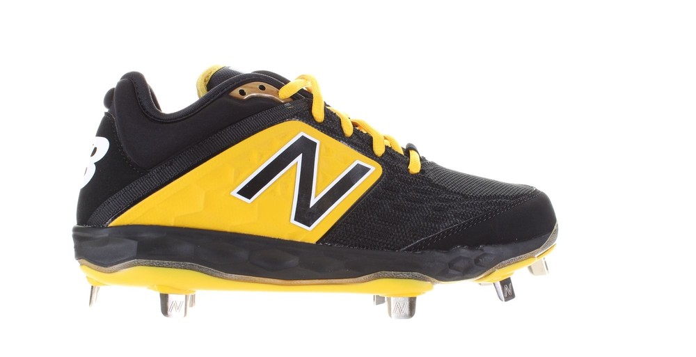 New Balance Mens L3000by4 Black Baseball Cleats Size 5 (2E) (7292890)