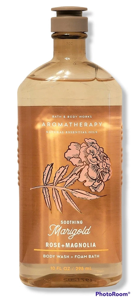 Bath and Body Works Aromatherapy Marigold Rose Magnolia Body Cream 8 oz