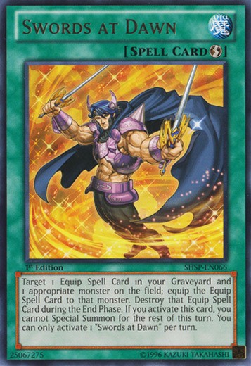 Swords at Dawn SHSP-EN066 1st Edition Rare Lightly Played
