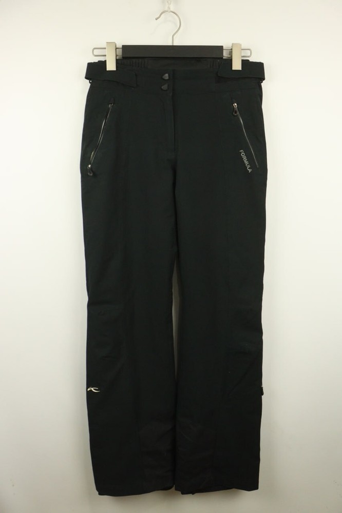 KJUS FORMULA Black Insulated Snowboarding Ski Pants Trousers Size 38 / M / W28