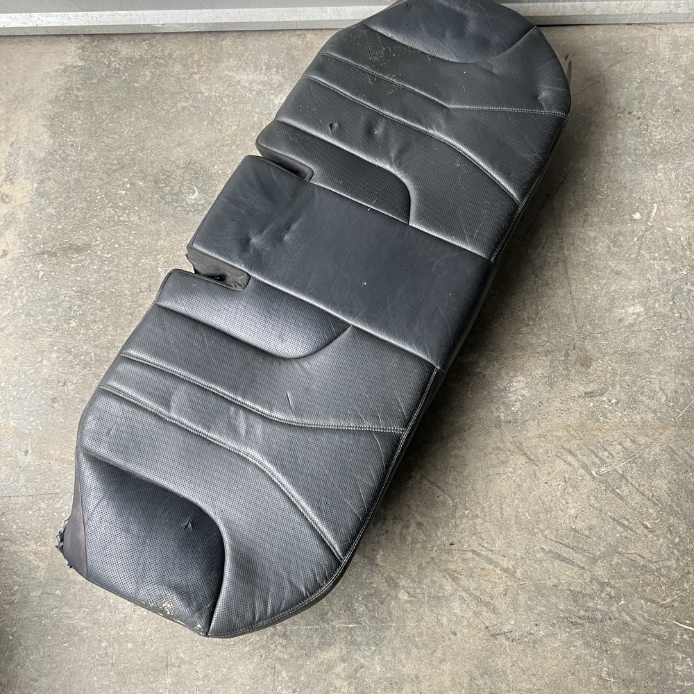 99-02 Mercedes W210 E55 AMG Rear Lower Bottom Bench Seat Cushion Black OEM