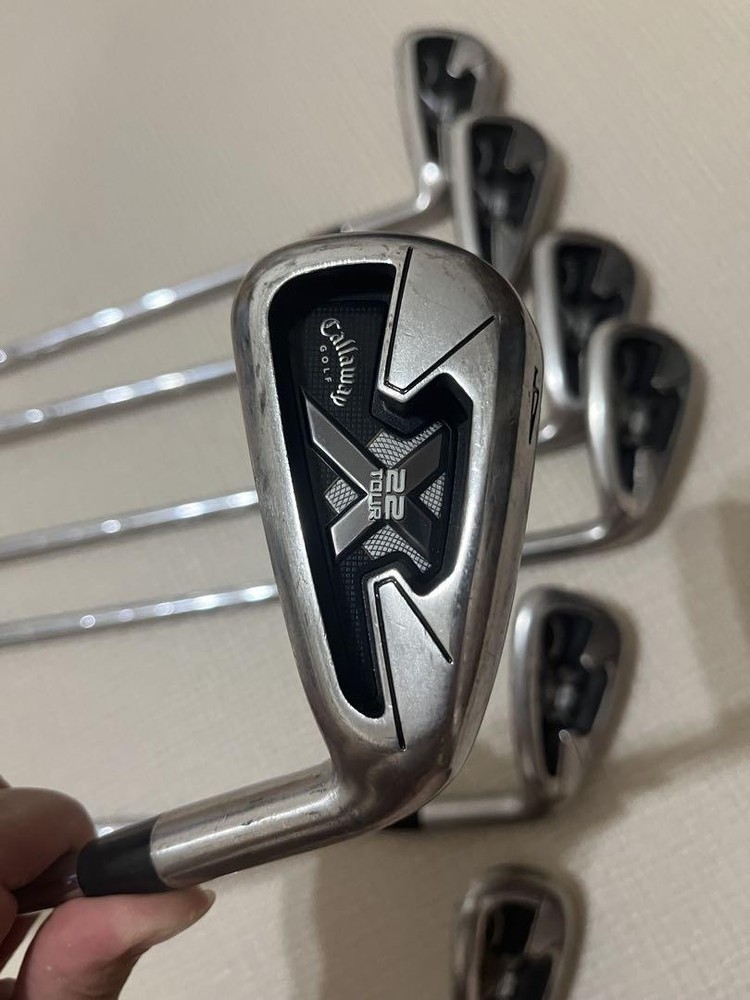 Callaway Tour X 22 Iron Set 4-PW Right-Handed Steel Mens Golf Clubs  