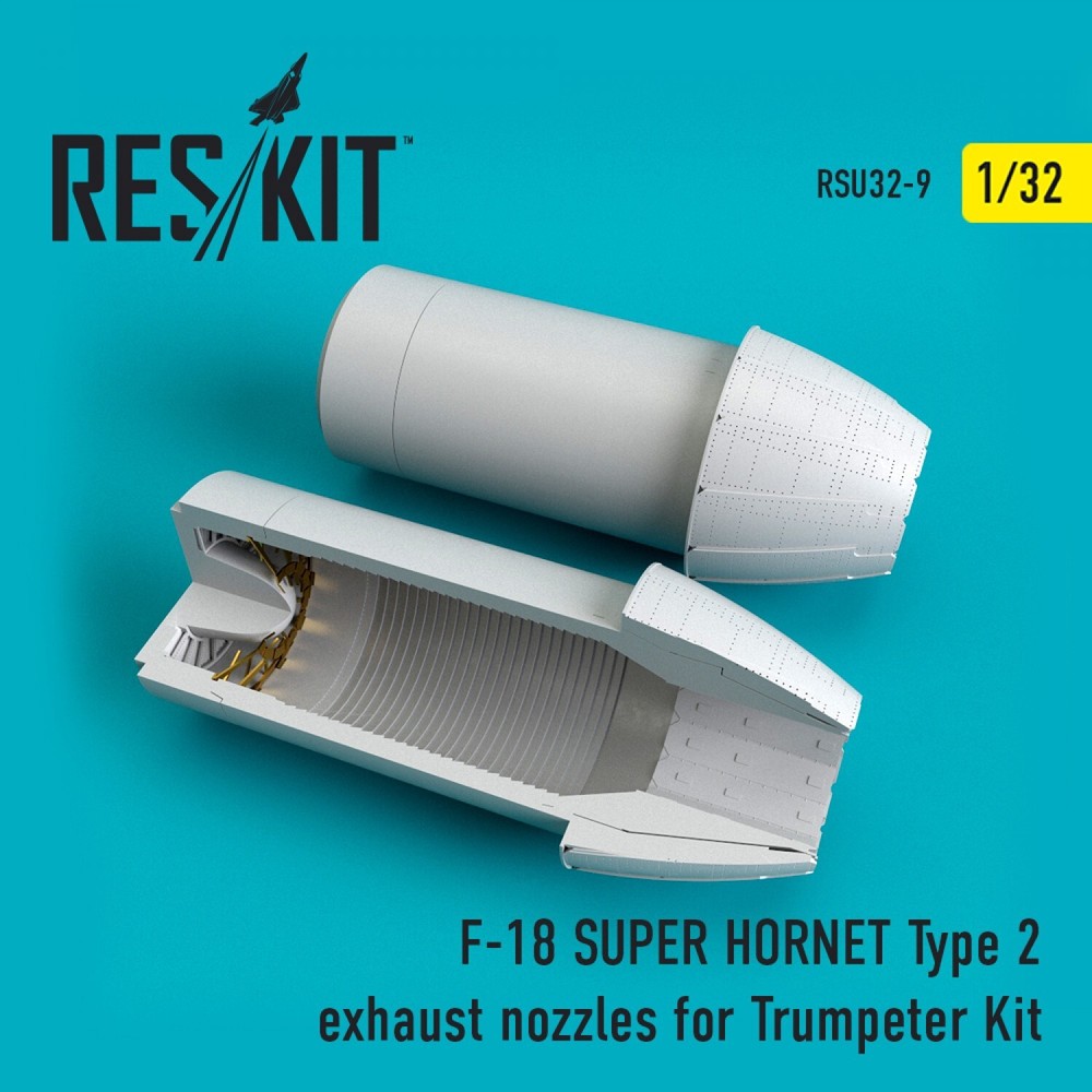 1:32 ResKit RSU32-0009 F/A-18 Super Hornet & EA-8G Growler Upgrade for Trumpeter