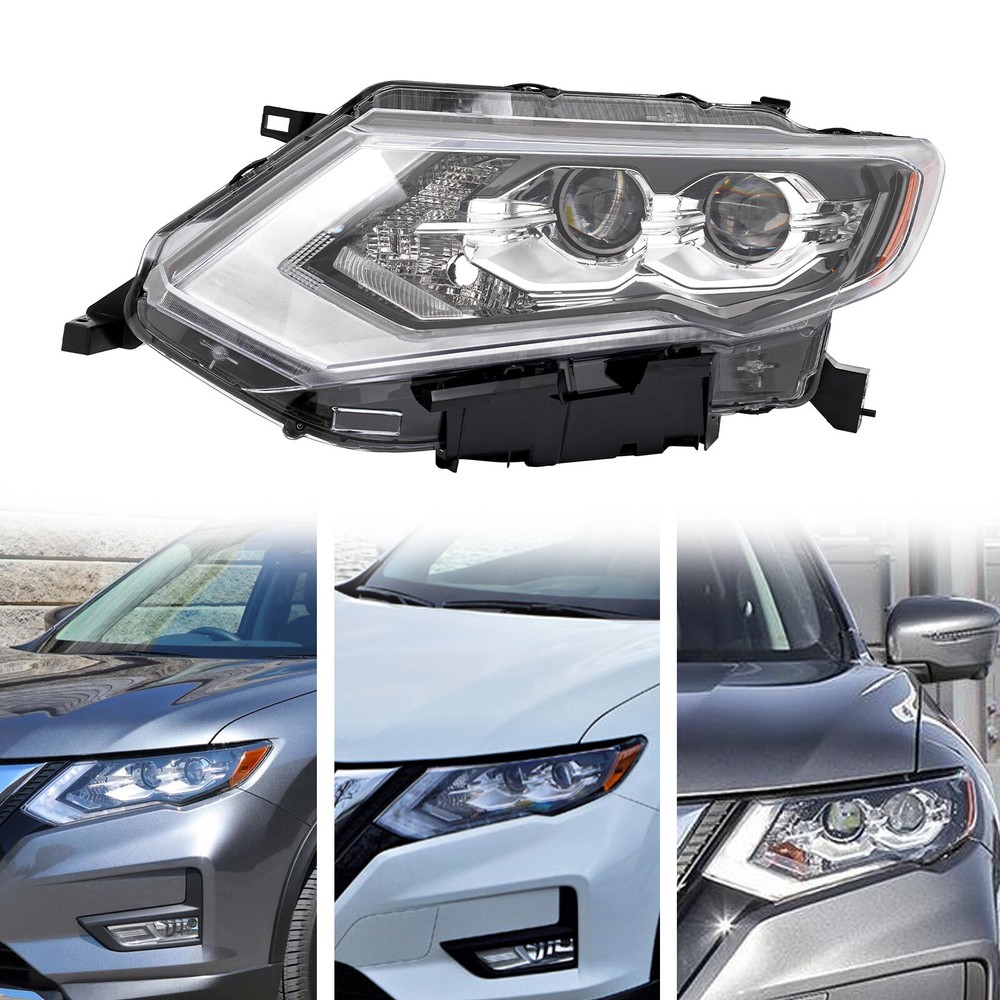 2017-2020 Nissan Rogue SL & SL Hybrid LED Headlight Assembly Left Side