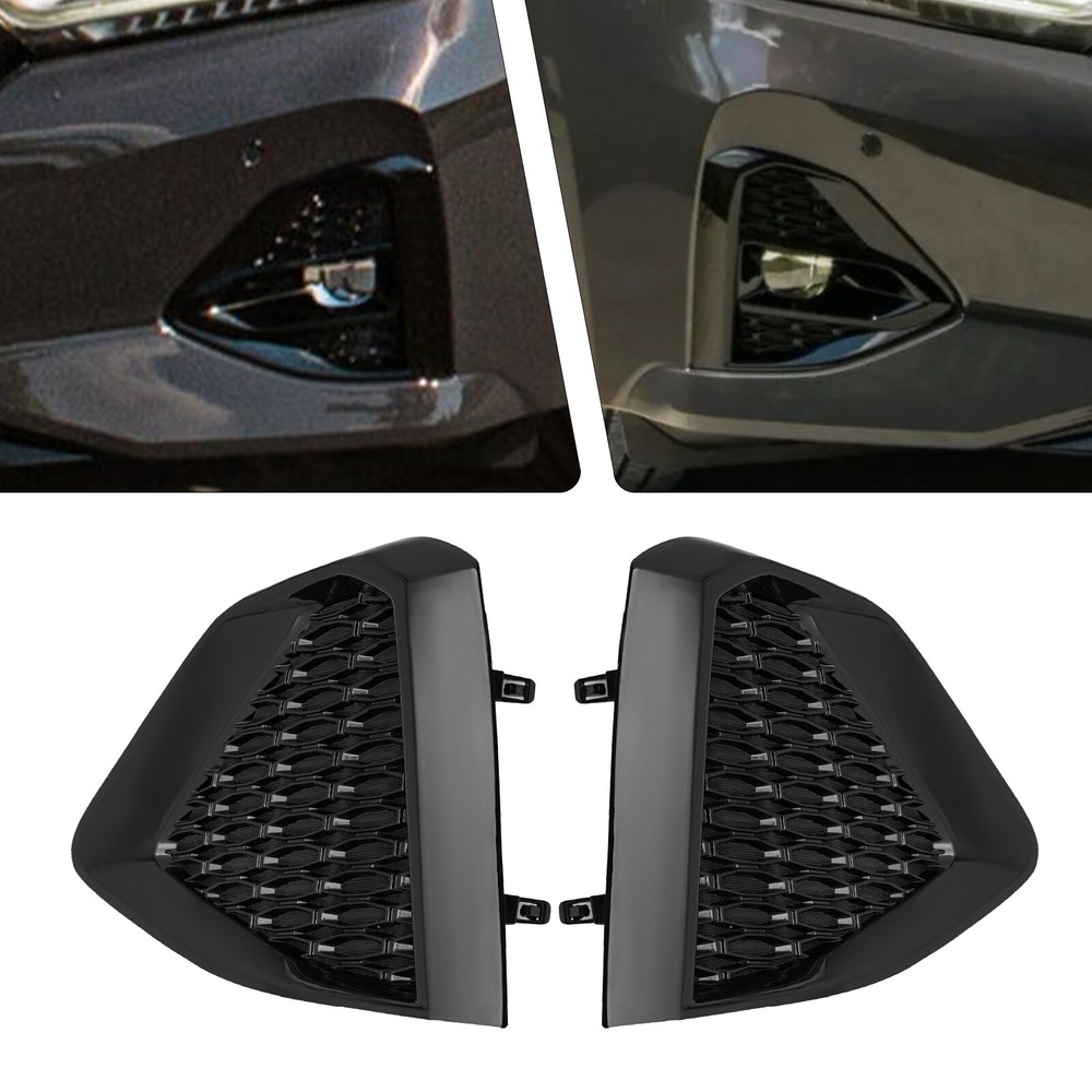 Pair Left Right Fog light Cover For 19 Nissan Maxima Pair LH RH Fog light Cover