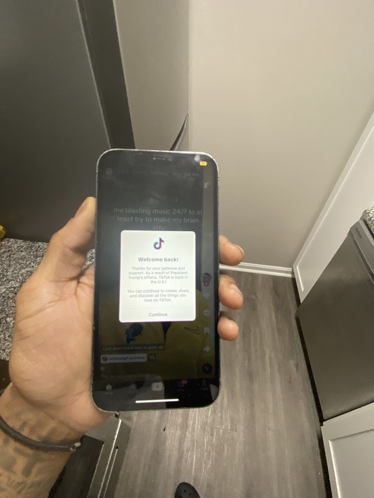 iPhone With TikTok 12 pro max unlocked