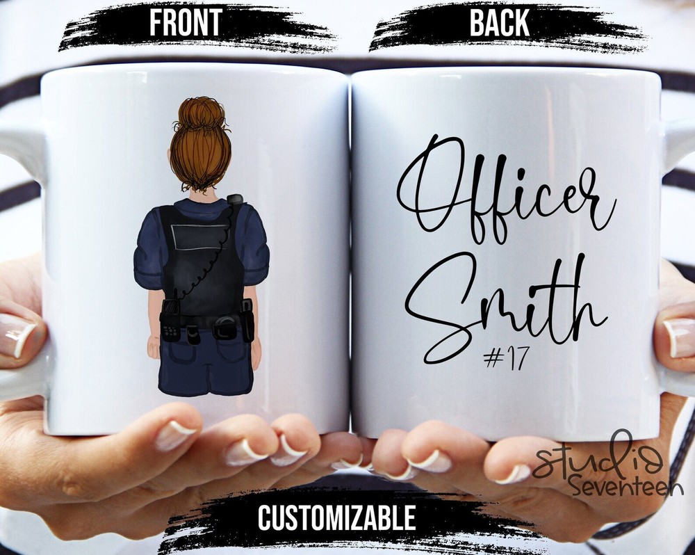 Police Officer Mug Personalized Police Officer Gift Police Academy Gift Cop