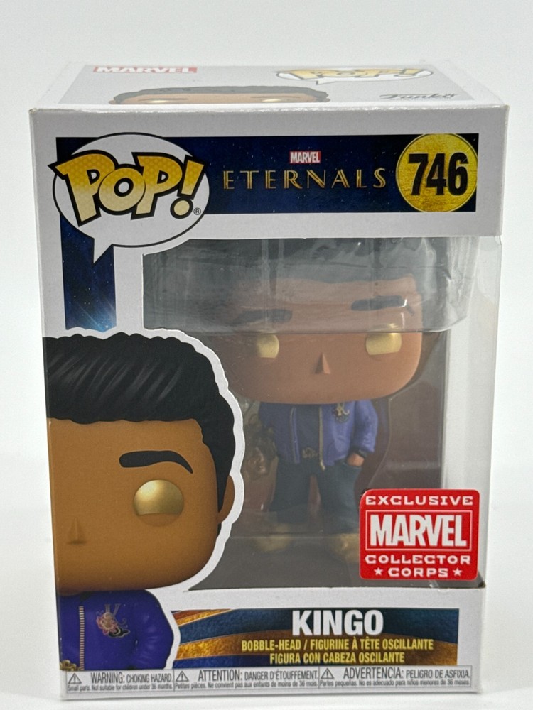 Kingo Marvel Eternals Funko Pop #746 Exclusive Marvel Collector Corps