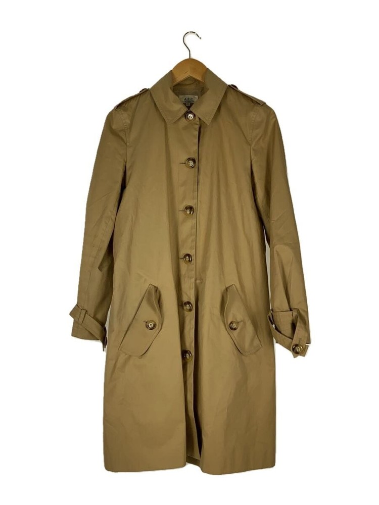 A.P.C. Trench Coat/S/Cotton/Beg 2733