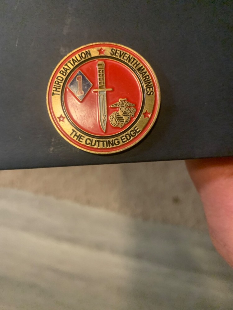Scout Sniper 7th Marines 3rd Battalion Platoon Marine Corps Challenge Coin