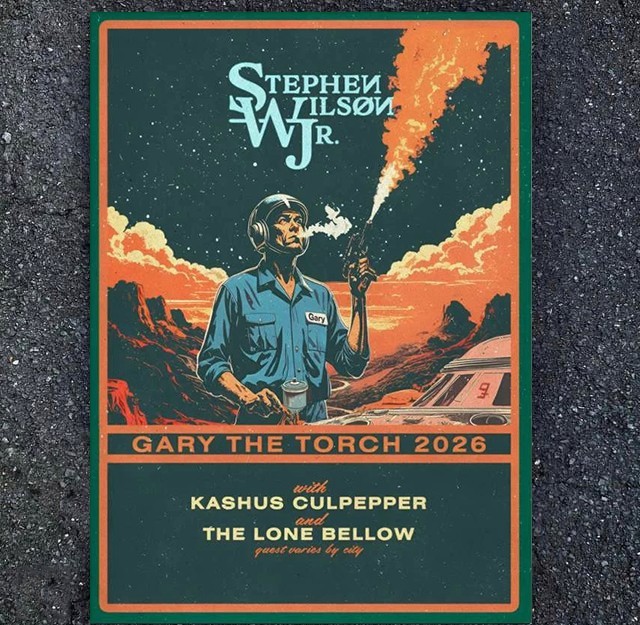 NEW! Stephen Wilson JR. Gary The Torch 2026 Shows Poster
