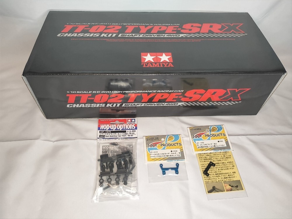 Tamiya TT-02 TYPE-SRX RC Chassis Kit with Bonus Radio Control