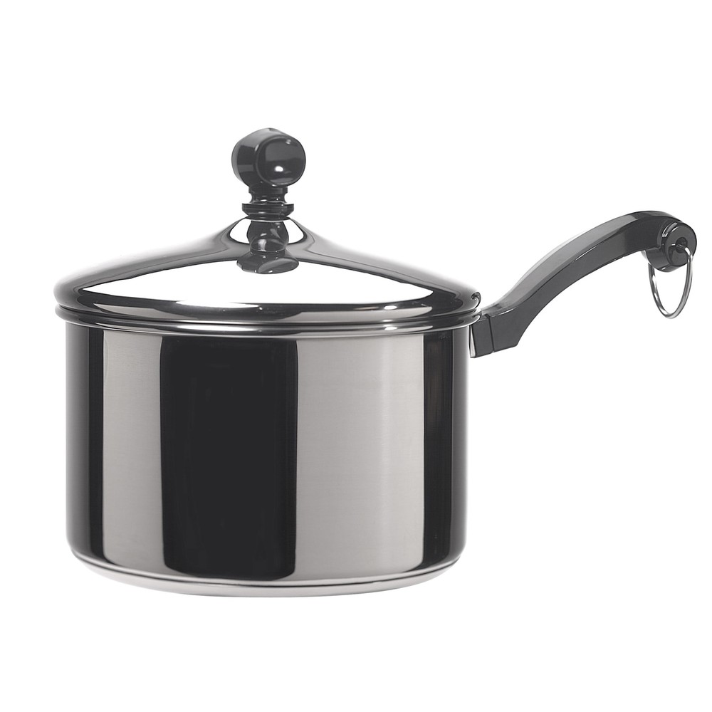 2-Quart Classic Stainless Steel Saucepan with Lid  