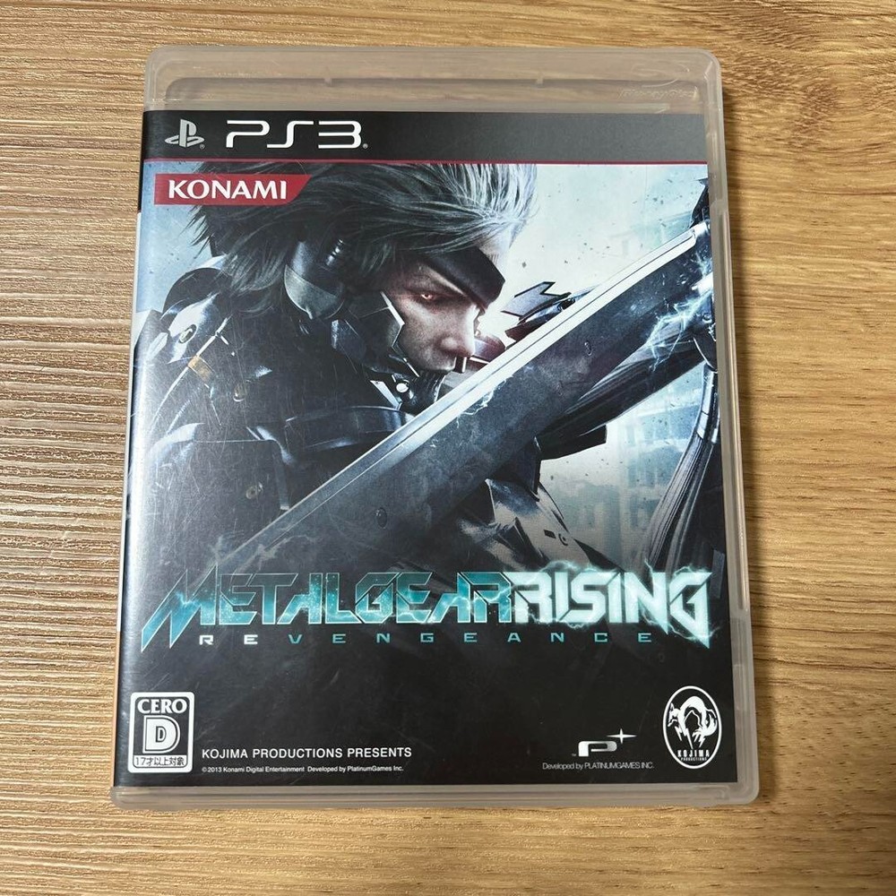 PS3 Metal Gear Rising Revengeance Tested Used Japanese Version  