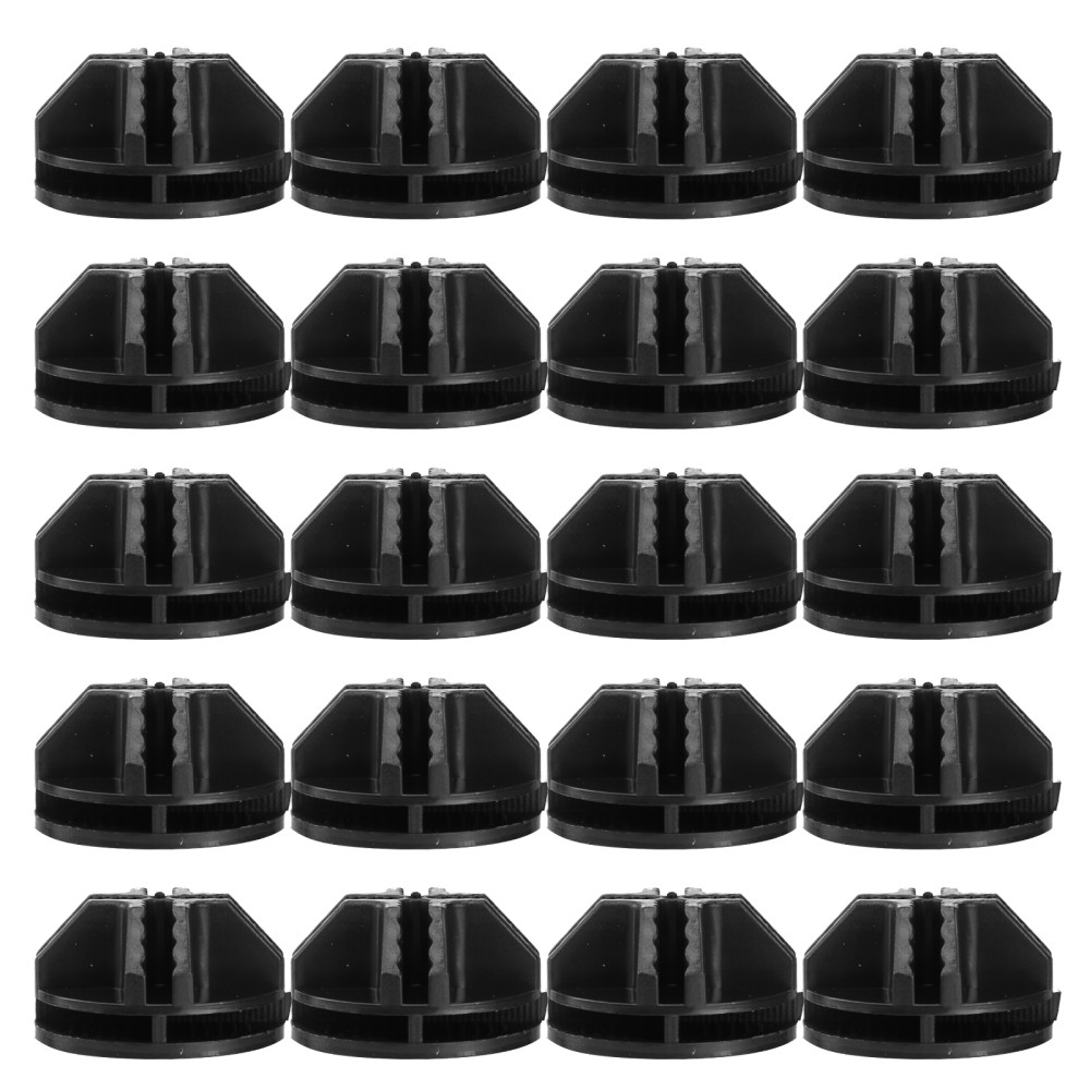 20 Pcs Plastic Cabinet Buckle Connectors for Cube Storage Wire Organizer