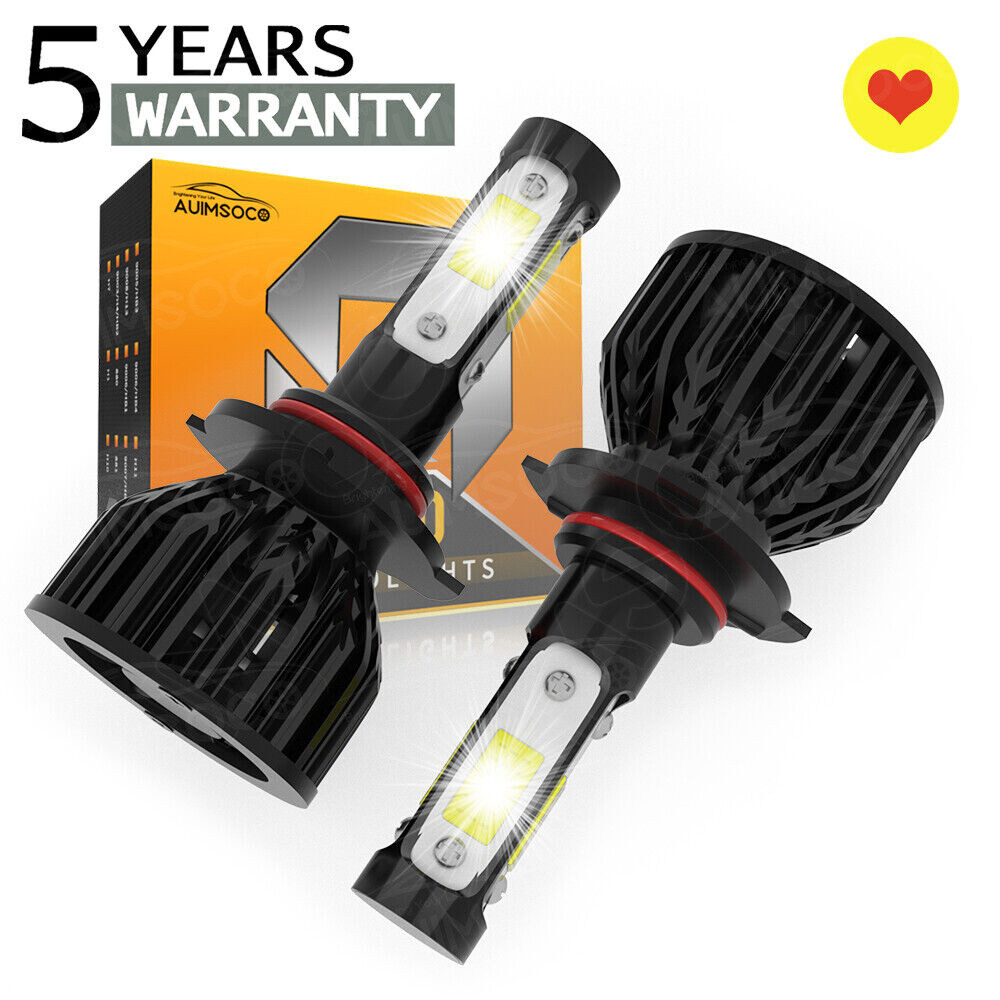 2x 9005 LED Headlight Bulbs Conversion Kit High Beam 6000K Super Bright 4000LM